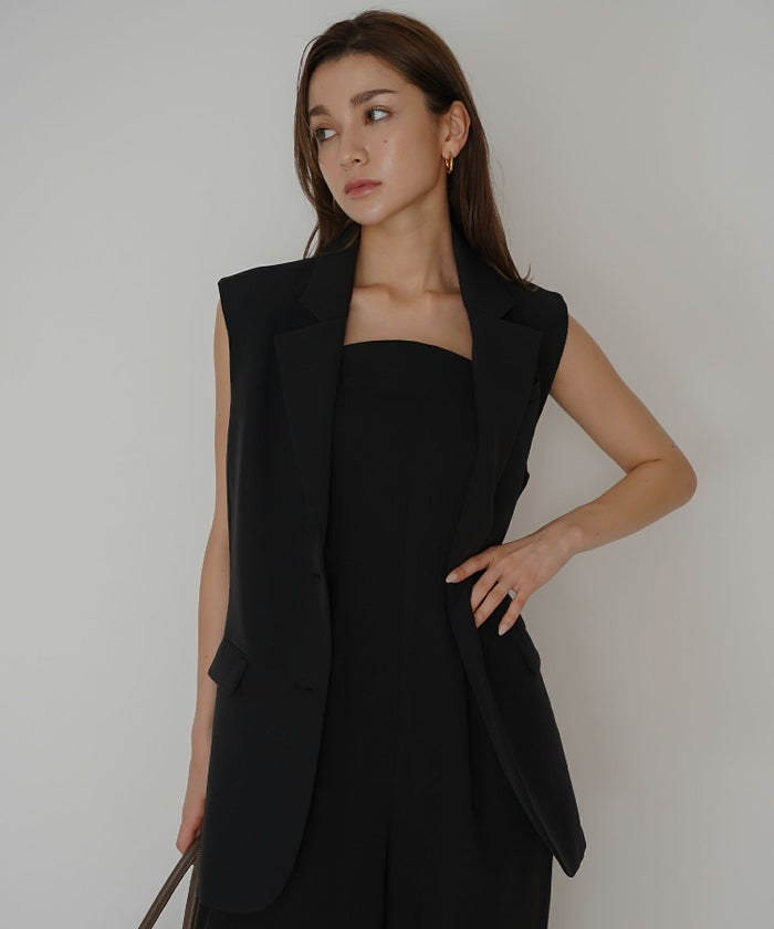 オーバー ショルダー ジレ KINO THE KEI 全3色｜ktk231-0104【1】