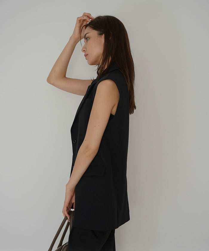 オーバー ショルダー ジレ KINO THE KEI 全3色｜ktk231-0104【1】