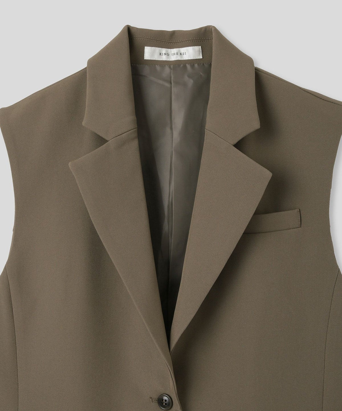 オーバー ショルダー ジレ KINO THE KEI 全3色｜ktk231-0104【1】