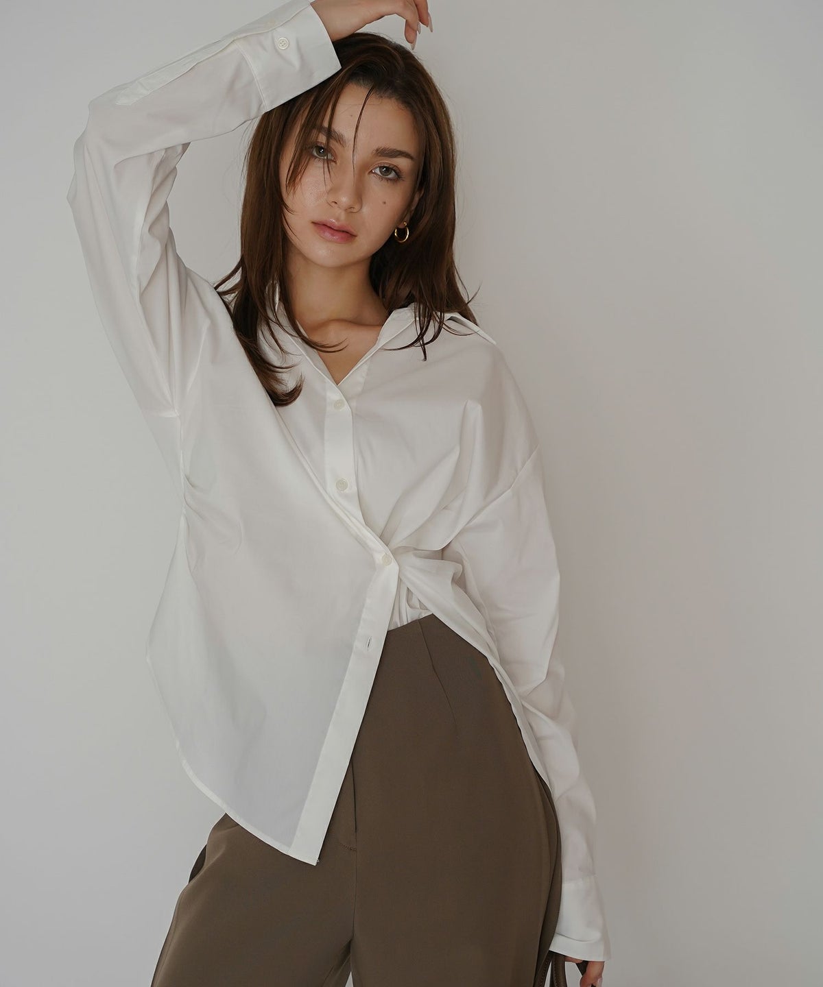 ラップ ウエスト 3WAY シャツ KINO THE KEI 全4色｜ktk831-0102【1】