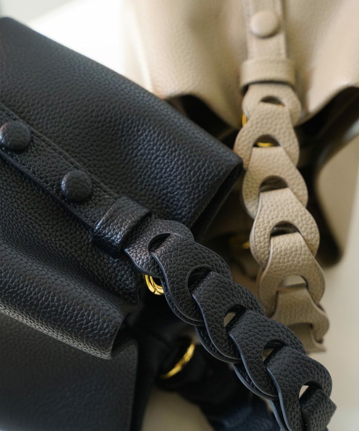 レディース バッグ きれいめ ショルダー 2way 合皮 アイボリー/エトープ/ピンク/ピスタチオ/ブラック/フリー