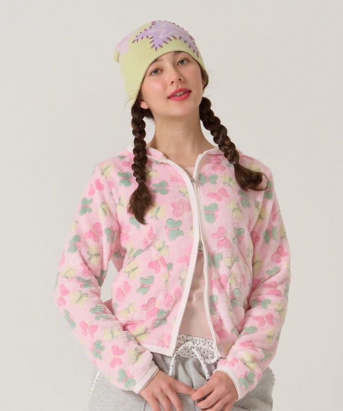 ビーニー/ステッチ/グレー