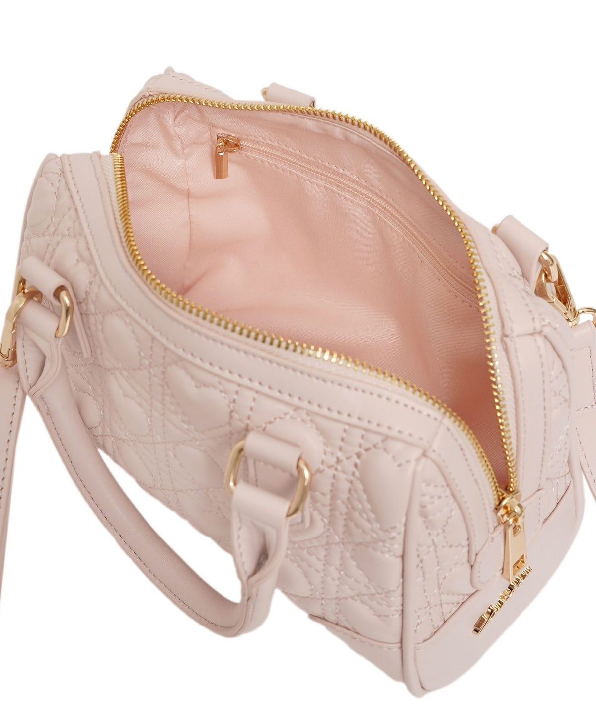 ミニボストンバッグポシェットショルダーバッグミニバッグレディース斜めがけミニサイズサブバッグコンパクト合皮ハートキルティングフェミニンおしゃれバッグかわいい小さめデイリー