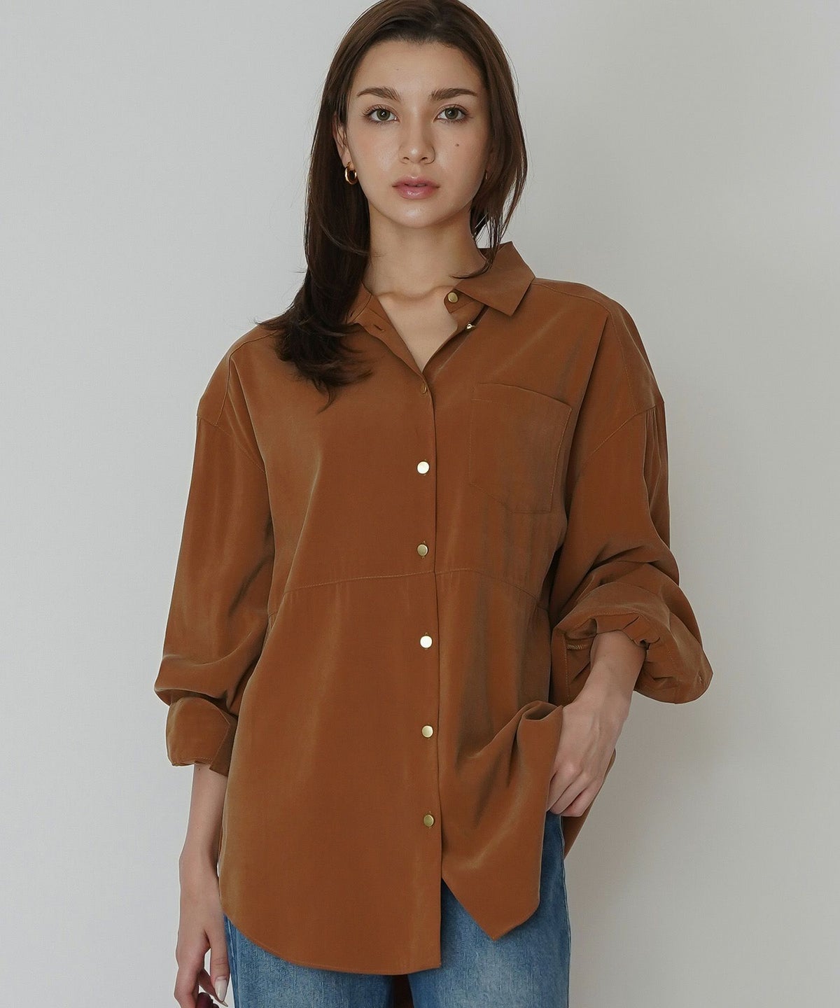 リヨセル シャツ ジャケット KINO THE KEI 全3色｜ktk831-0103【1】