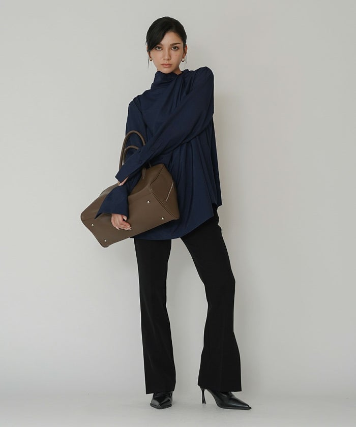 ドレープ ボウタイ 2WAY ブラウス KINO THE KEI 全3色｜ktk831-0105【1】