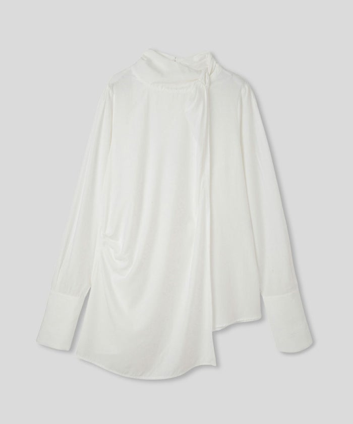 ドレープ ボウタイ 2WAY ブラウス KINO THE KEI 全3色｜ktk831-0105【1】