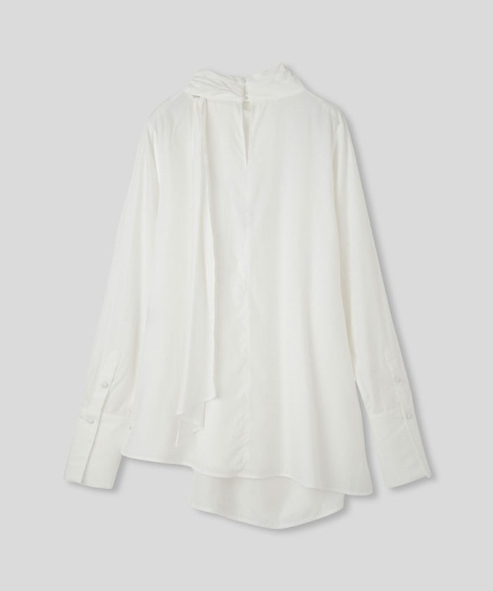 ドレープ ボウタイ 2WAY ブラウス KINO THE KEI 全3色｜ktk831-0105【1】