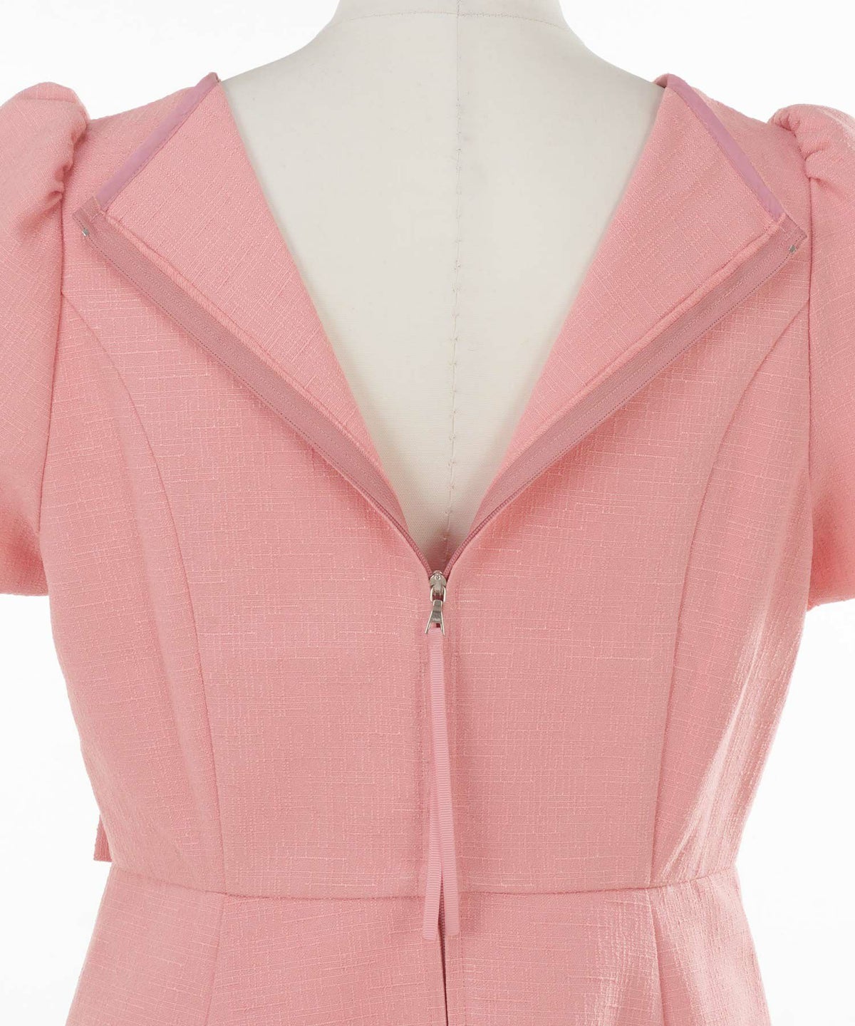 ワンピース レディース ファッション 上品 かわいい きれいめ 大人 半袖 フィット&フレア 半袖 オフィス パーティ ディナー ドレス ジョイントスペース