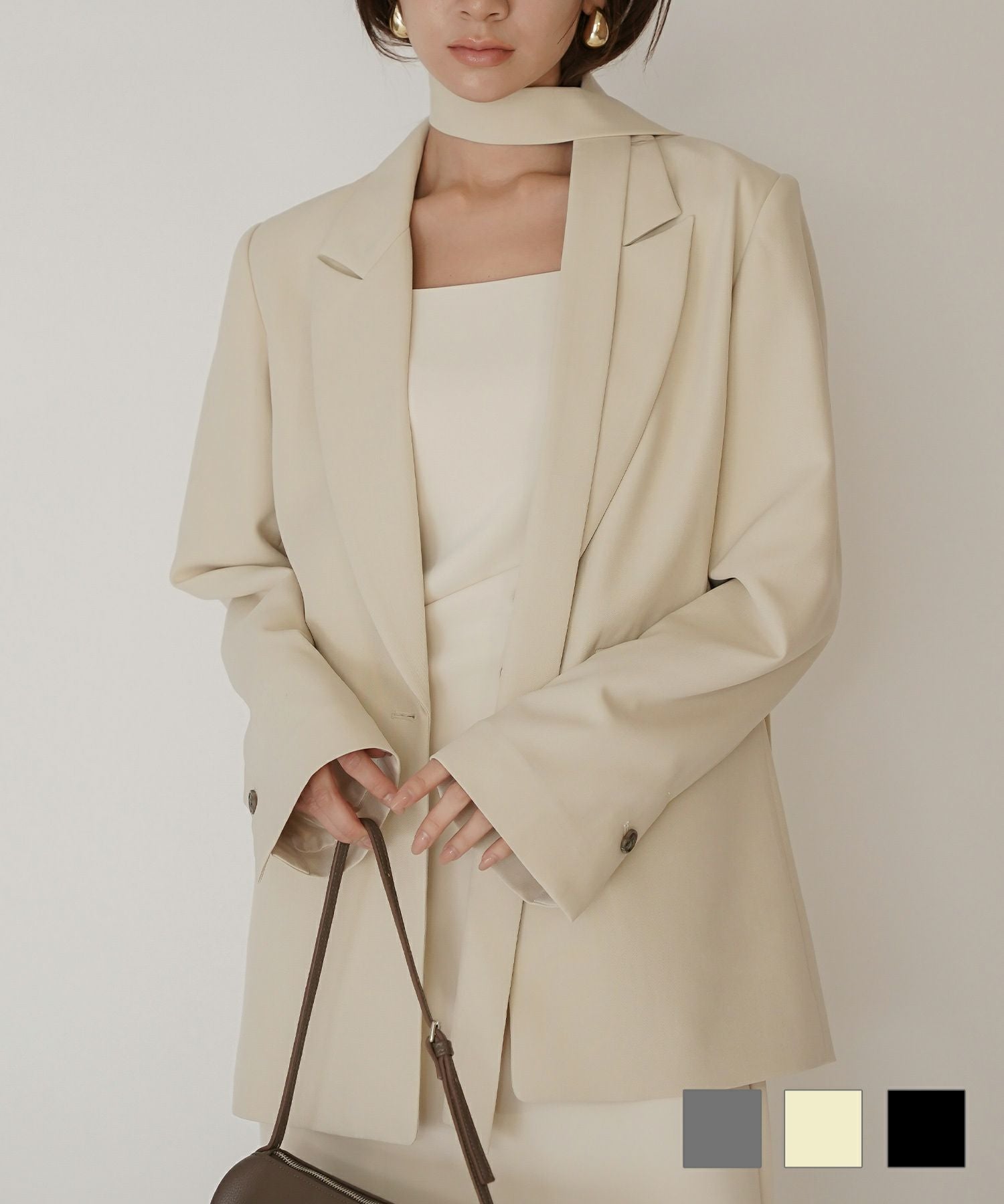 TIMESALE ベルテッド オーバー サイズ ジャケット KINO THE KEI 全3色