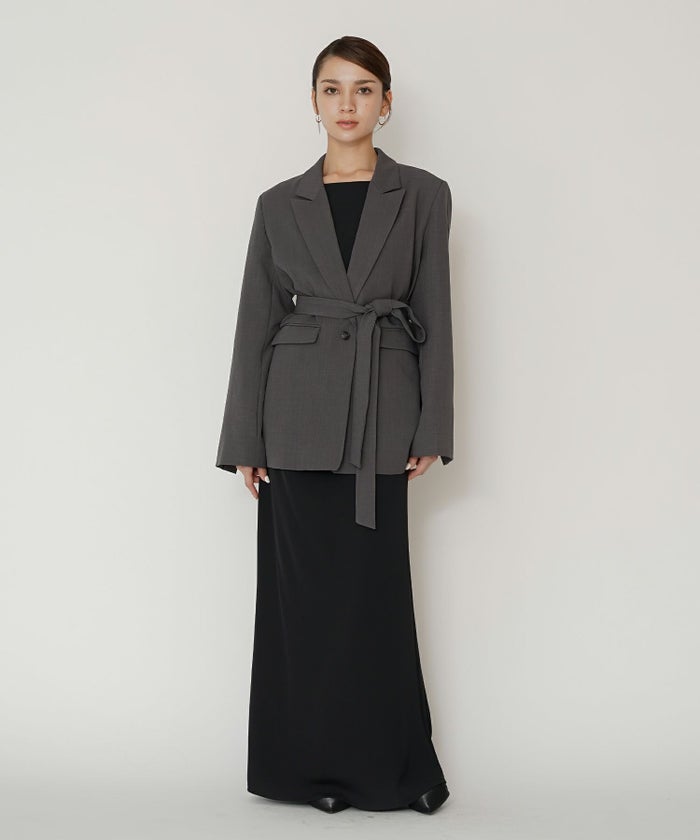 ビックシルエット オーバーショルダー オーバーサイズ テーラード ダブルジャケット セットアップ 80年代 80's KINO THE KEI