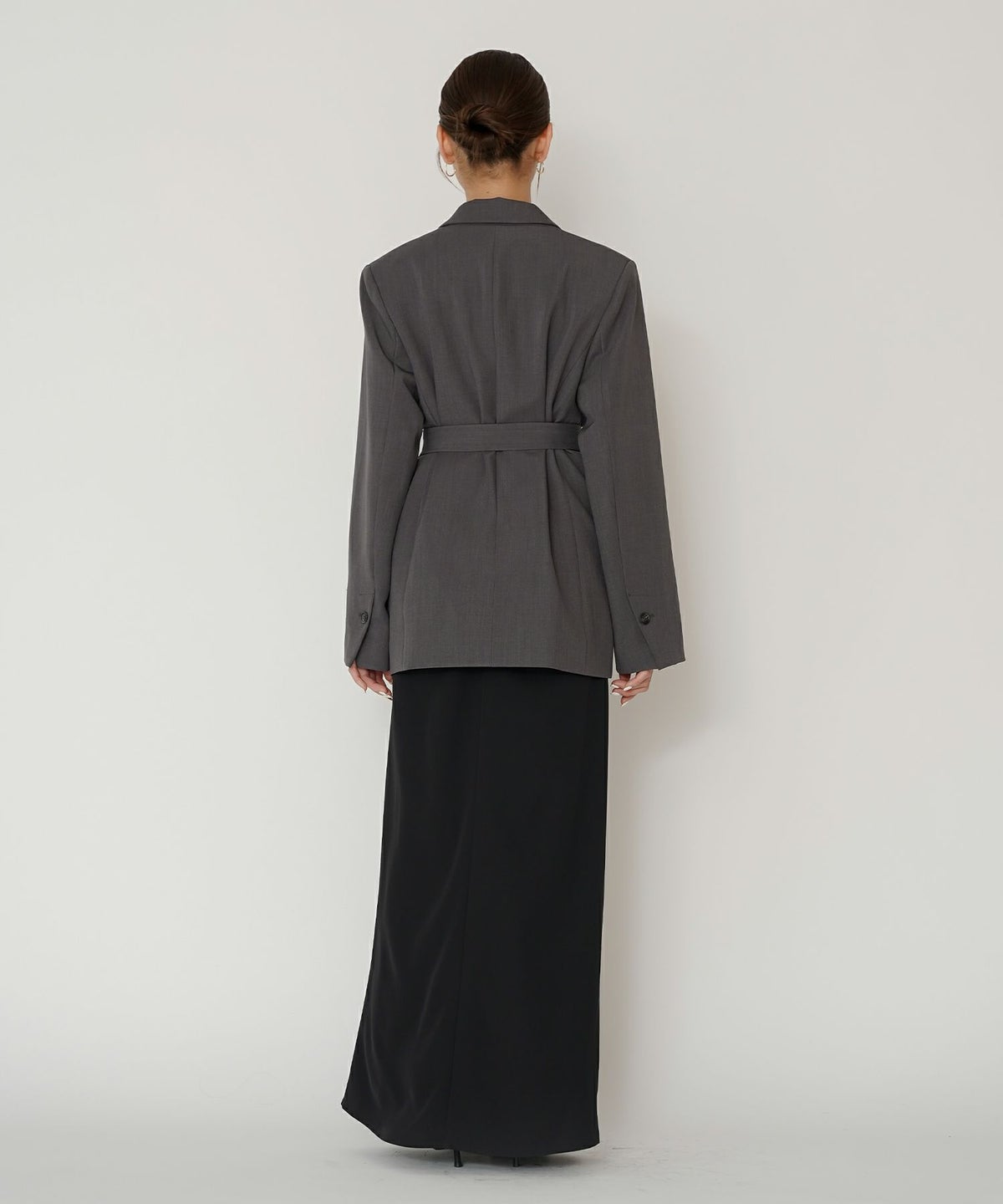 ビックシルエット オーバーショルダー オーバーサイズ テーラード ダブルジャケット セットアップ 80年代 80's KINO THE KEI