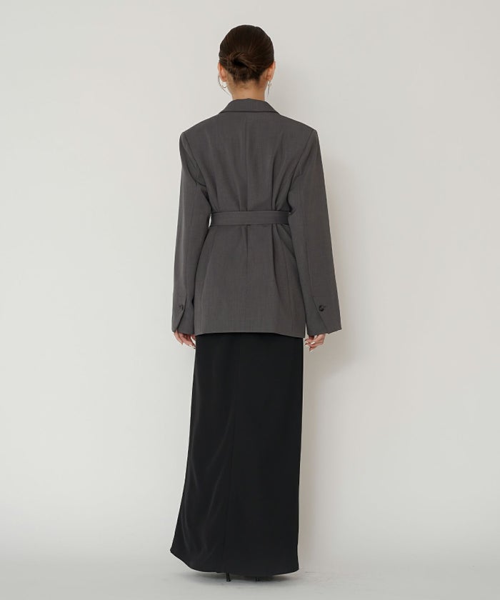 ビックシルエット オーバーショルダー オーバーサイズ テーラード ダブルジャケット セットアップ 80年代 80's KINO THE KEI