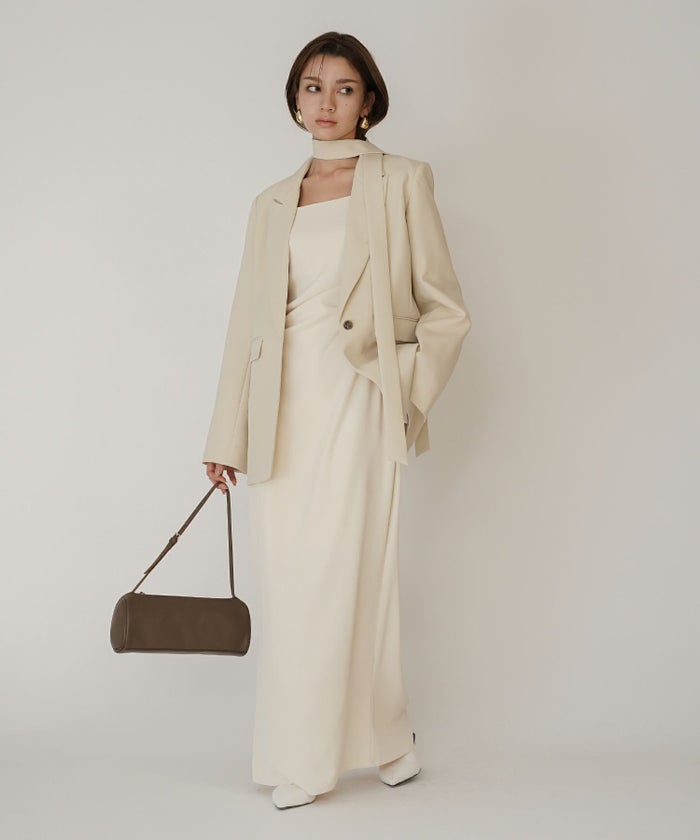 ビックシルエット オーバーショルダー オーバーサイズ テーラード ダブルジャケット セットアップ 80年代 80's KINO THE KEI