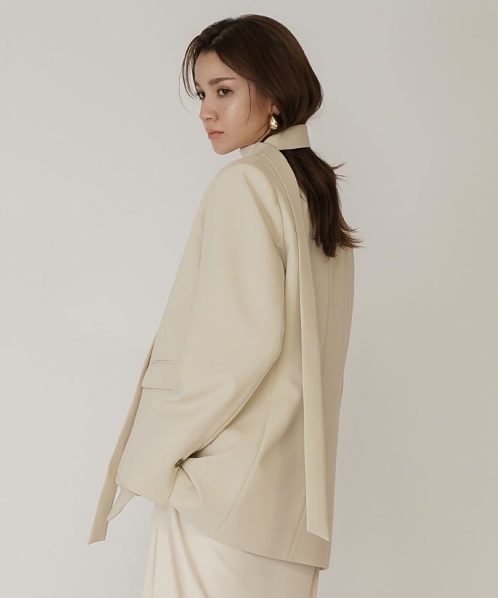 ビックシルエット オーバーショルダー オーバーサイズ テーラード ダブルジャケット セットアップ 80年代 80's KINO THE KEI