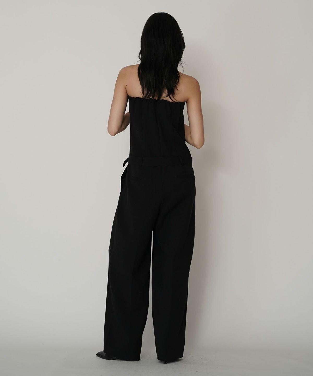 セットアップ ベアオールインワン 80年代 80's モード 結婚式 二次会コーデ パンツスタイル KINO THE KEI