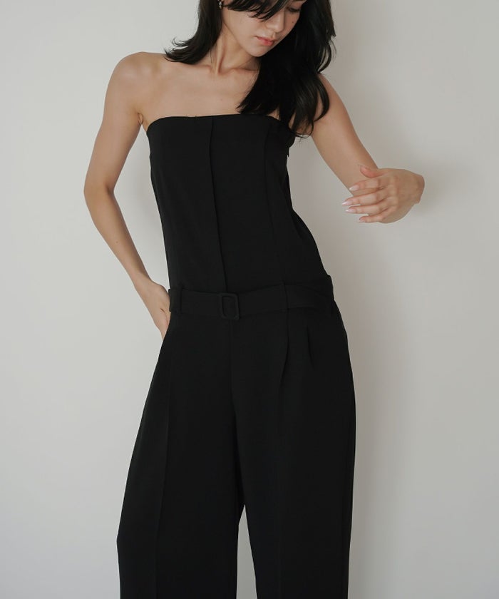 セットアップ ベアオールインワン 80年代 80's モード 結婚式 二次会コーデ パンツスタイル KINO THE KEI