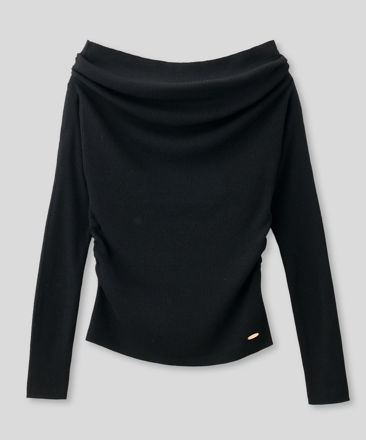 リブニット オフショル ワンショル 2WAY デート ディナー モテニット 伸縮性 KINO THE KEI