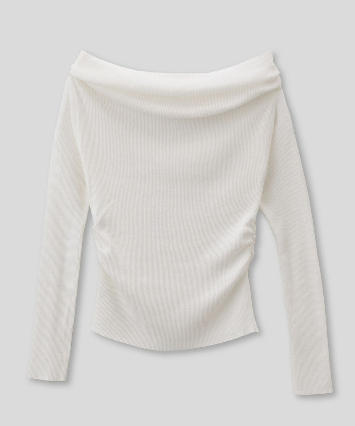 リブニット オフショル ワンショル 2WAY デート ディナー モテニット 伸縮性 KINO THE KEI