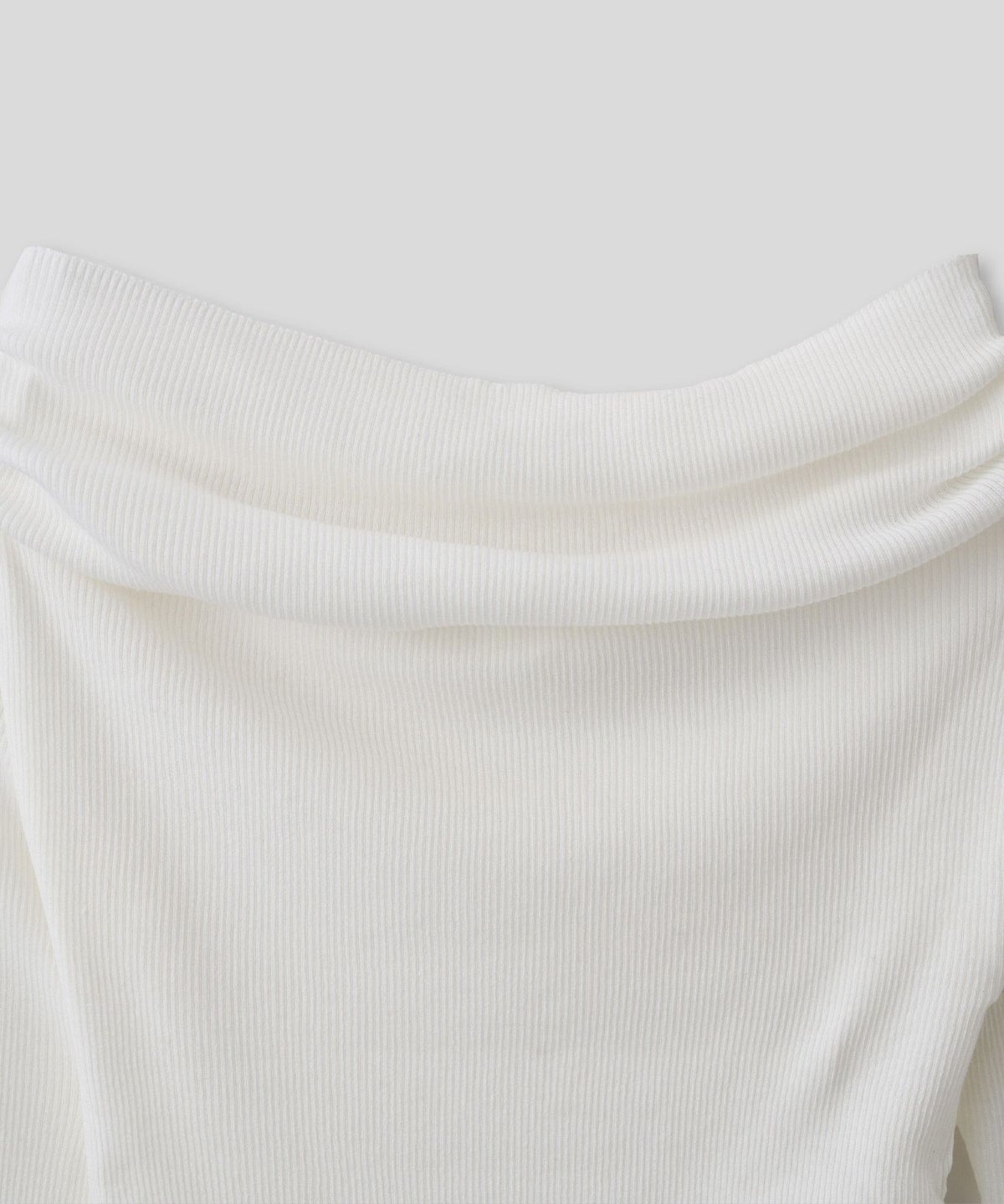 リブニット オフショル ワンショル 2WAY デート ディナー モテニット 伸縮性 KINO THE KEI