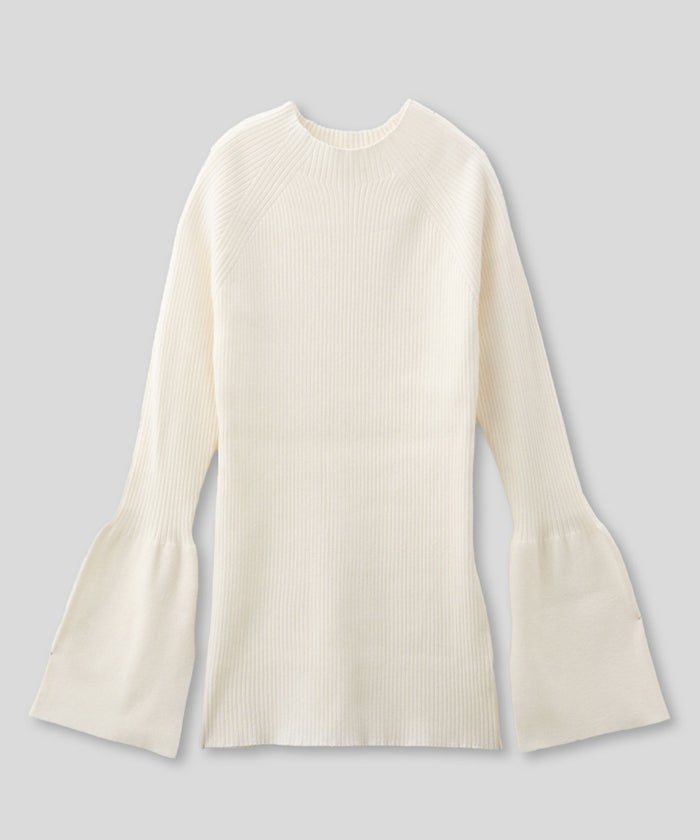 ニットトップス 薄手ニット ハイネック タイトトップス 韓国風 綺麗め 細見え カジュアル KINO THE KEI