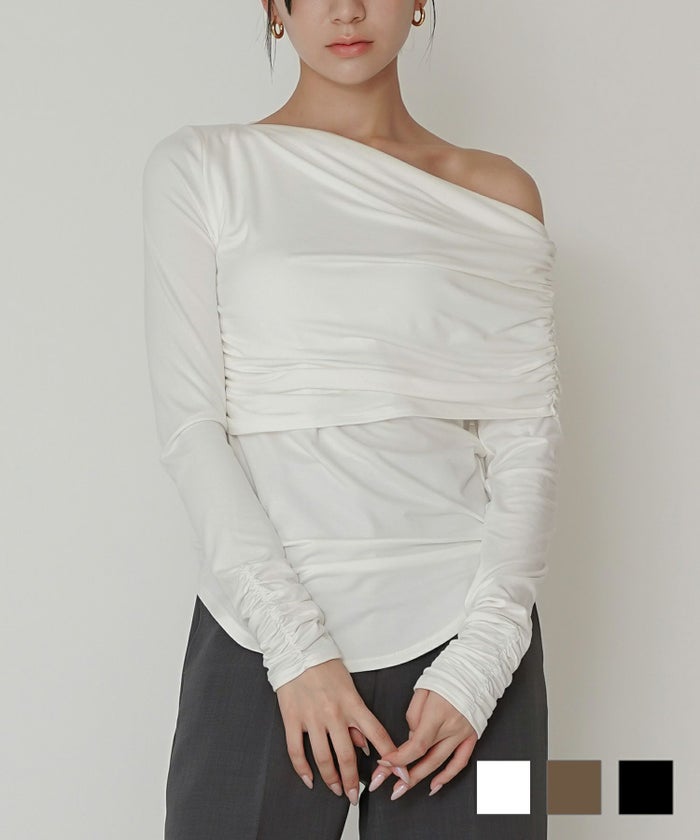 2WAY オフショル プルオーバー KINO THE KEI