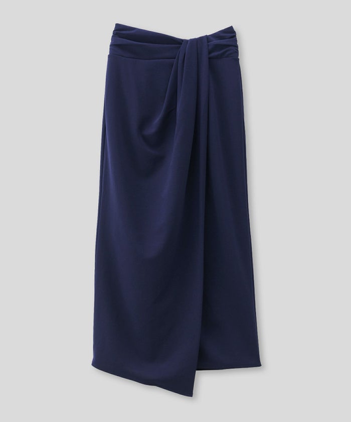 ディナー パーティー セットアップ エレガント タイトスカート ベルト付 ラップスカート KINO THE KEI