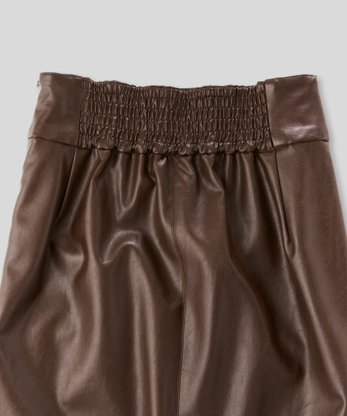 レザー ナロー スカート KINO THE KEI