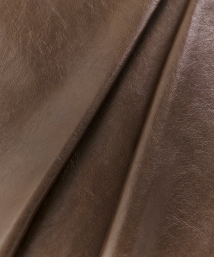 レザー ナロー スカート KINO THE KEI