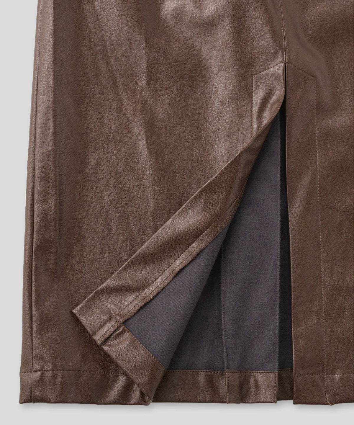 レザー ナロー スカート KINO THE KEI