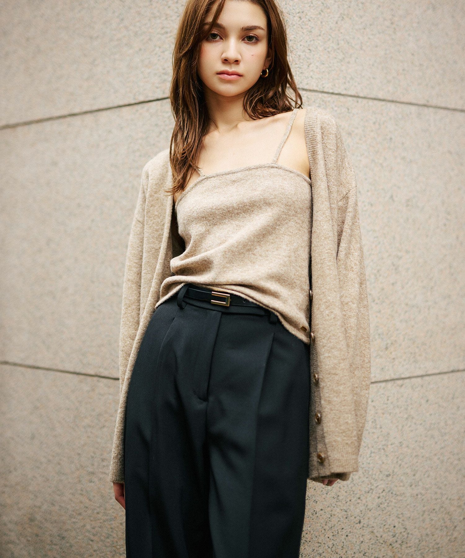 ARCHIVE COLLECTION ワイド ストレート スラックス KINO THE KEI 全3色