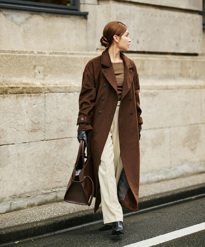 綺麗め オフィス 大人 スラックス ワイドスラックス ストレートパンツ セットアップ KINO THE KEI