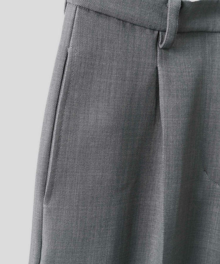 綺麗め オフィス 大人 スラックス ワイドスラックス ストレートパンツ セットアップ KINO THE KEI