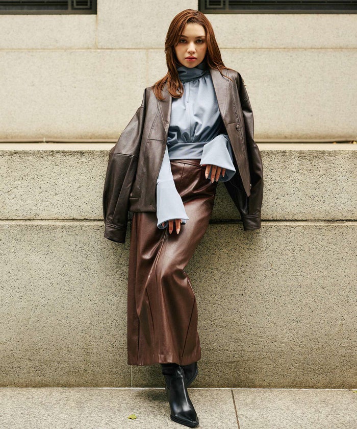 ディナー パーティー ブラウス トップス ボウタイリボン 変形 セットアップ エレガント 2way KINO THE KEI