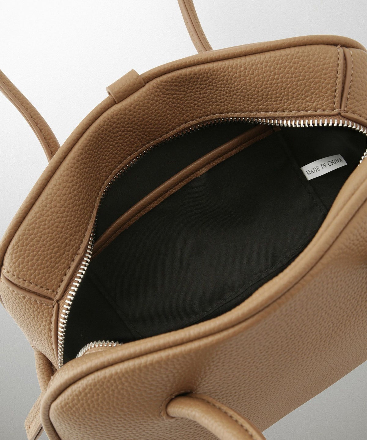 レディース バッグ きれいめ カジュアル ボストンバッグ 合皮 アイボリー/ピンク/ブラウン/ブラック/フリー