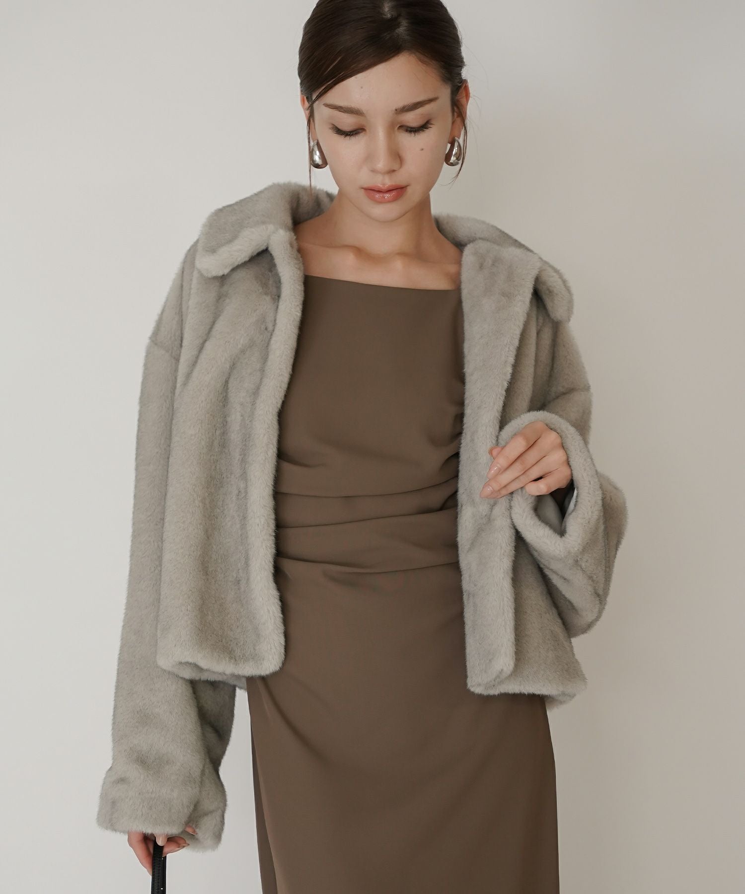 ミンク エコ ファー ジャケット KINO THE KEI 全3色｜ktk241-0126【6