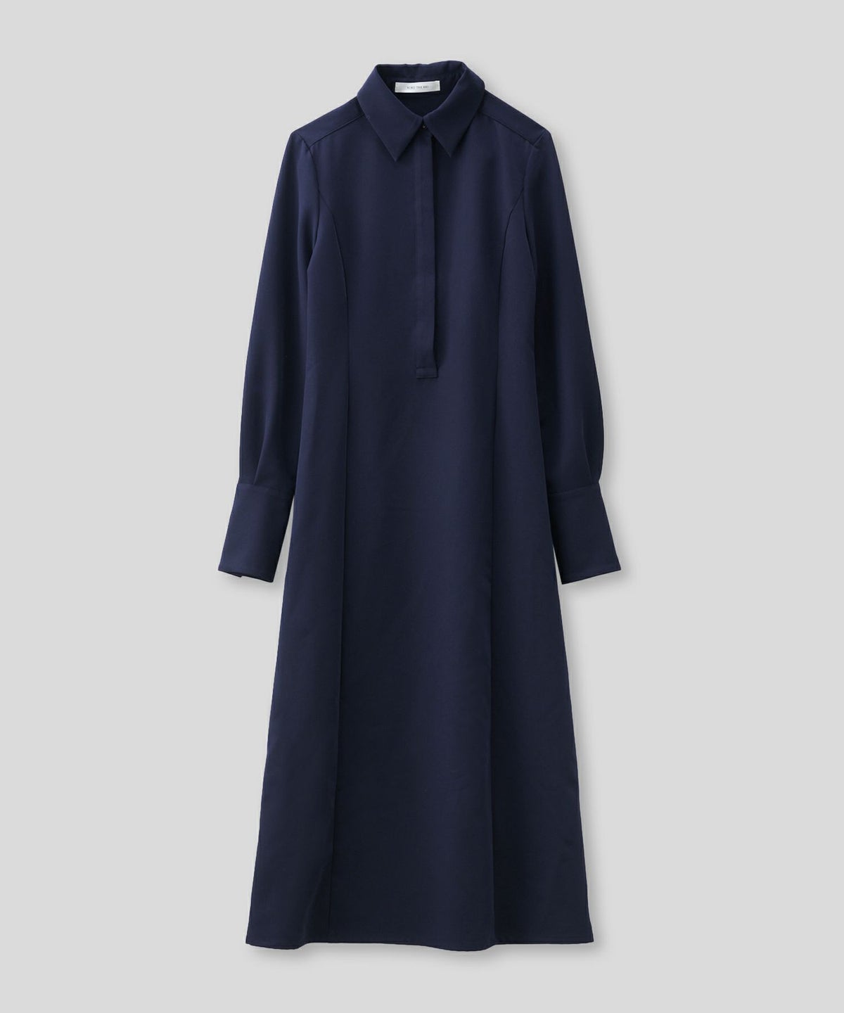 シャツワンピ 細見え モード 上品 ヴィンテージ 古着 ジャストシルエット 韓国風 綺麗め 細見え カジュアル KINO THE KEI