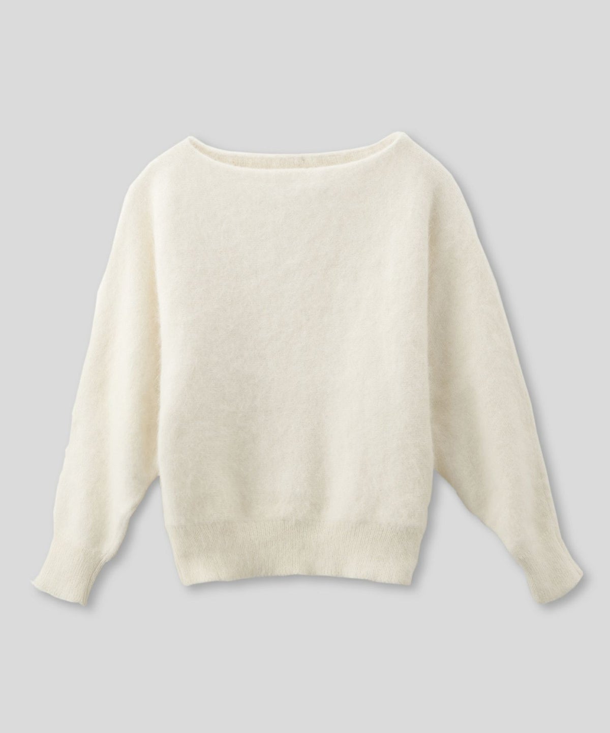 モヘア ラクーン オフショルニット ふんわりニット 女性らしい モテニット 韓国風 綺麗め 細見え カジュアル KINO THE KEI