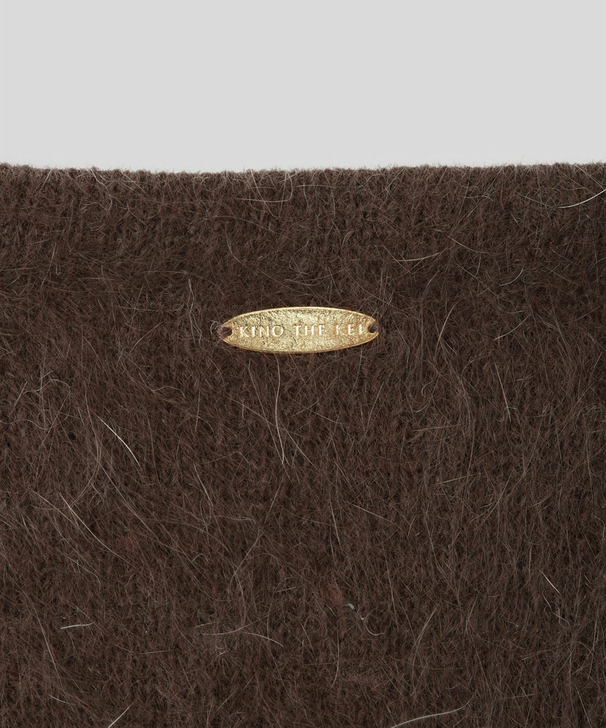 アンゴラ ファー オフショル ミニ ワンピース KINO THE KEI