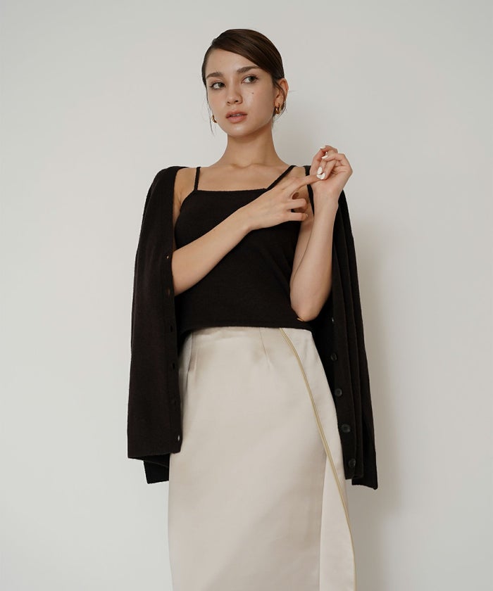 キャミソール セット ニット カーディガン KINO THE KEI