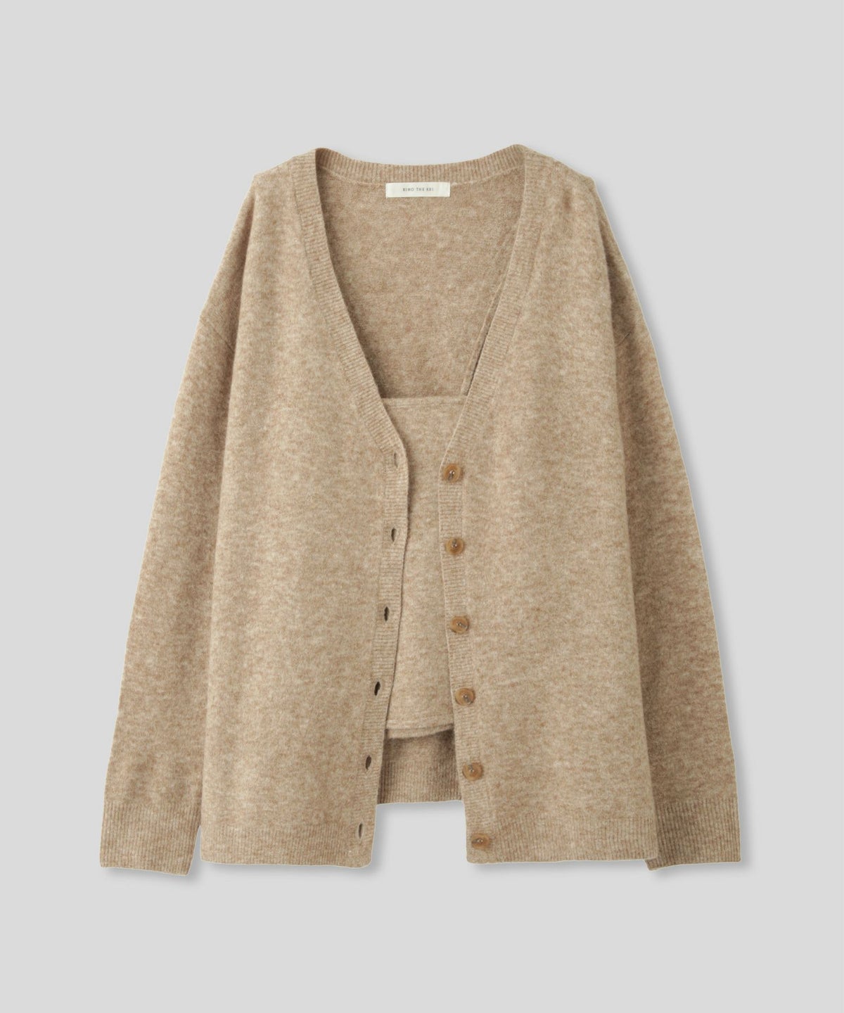 キャミソール セット ニット カーディガン KINO THE KEI