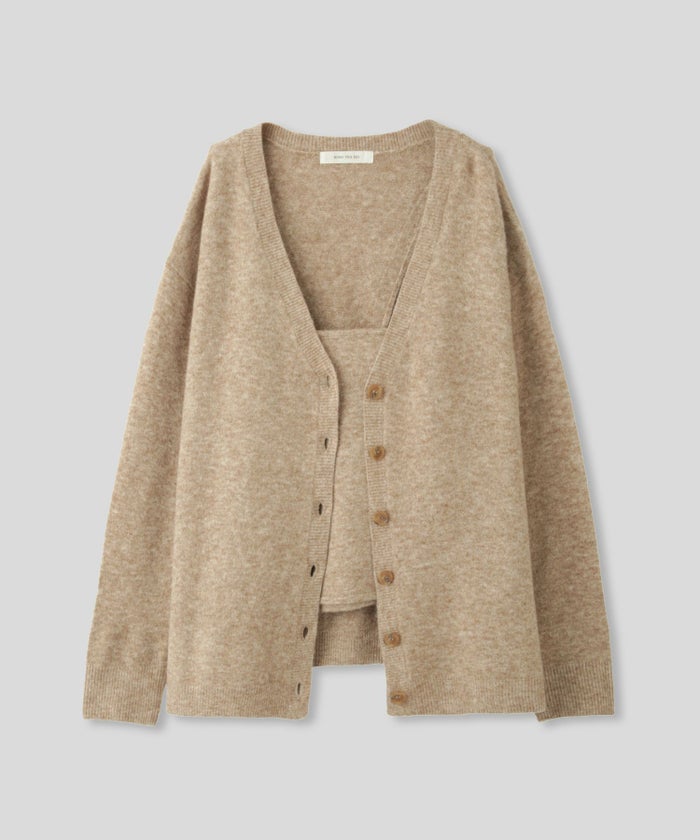 キャミソール セット ニット カーディガン KINO THE KEI