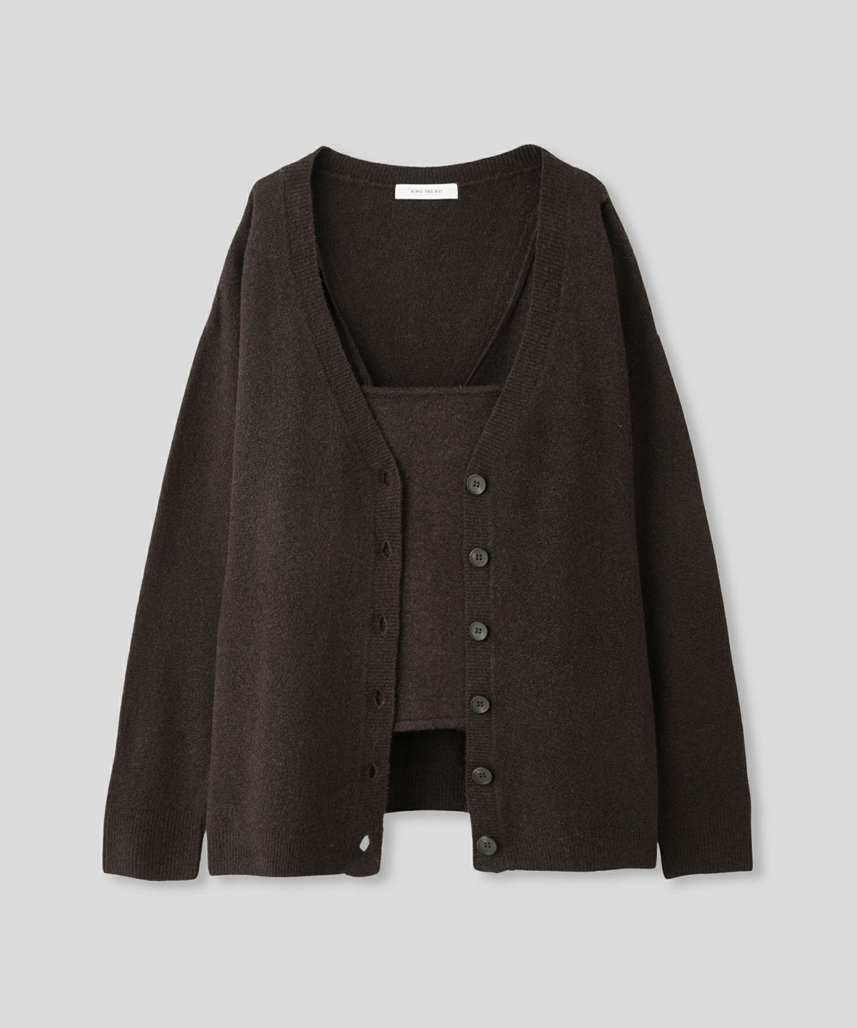 キャミソール セット ニット カーディガン KINO THE KEI