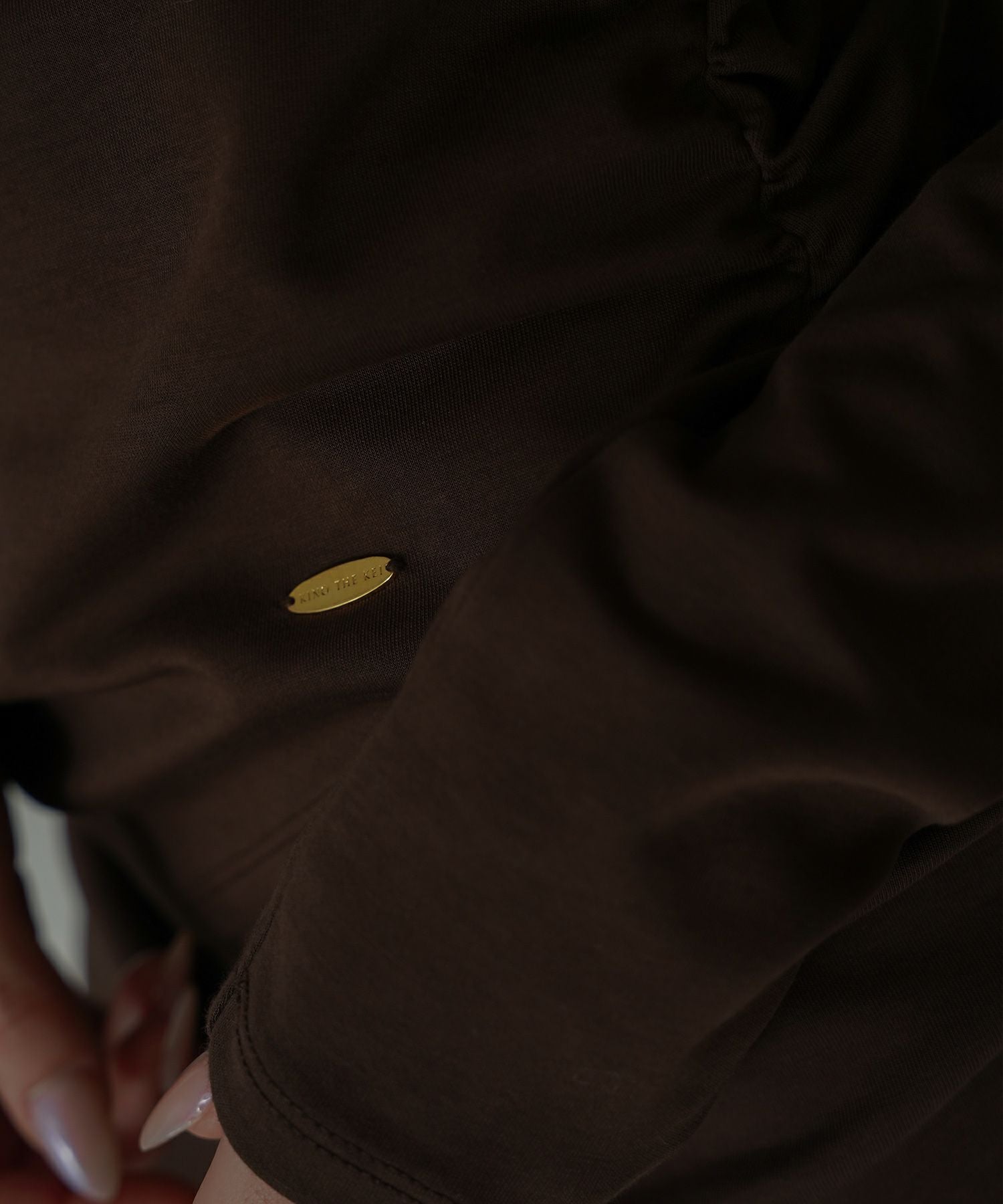 2WAY ドレープ アシンメトリー ヘム プルオーバー ( セットアップ可