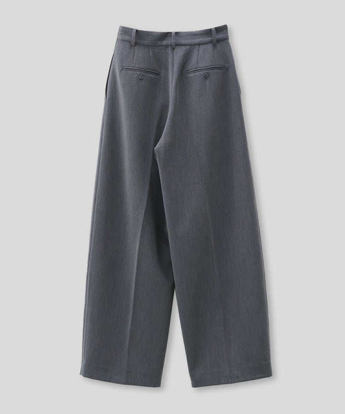 オフィス スラックス ワイドパンツ セミワイド フォーマル 万能 感動 着回し 韓国風 綺麗め 細見え カジュアル KINO THE KEI