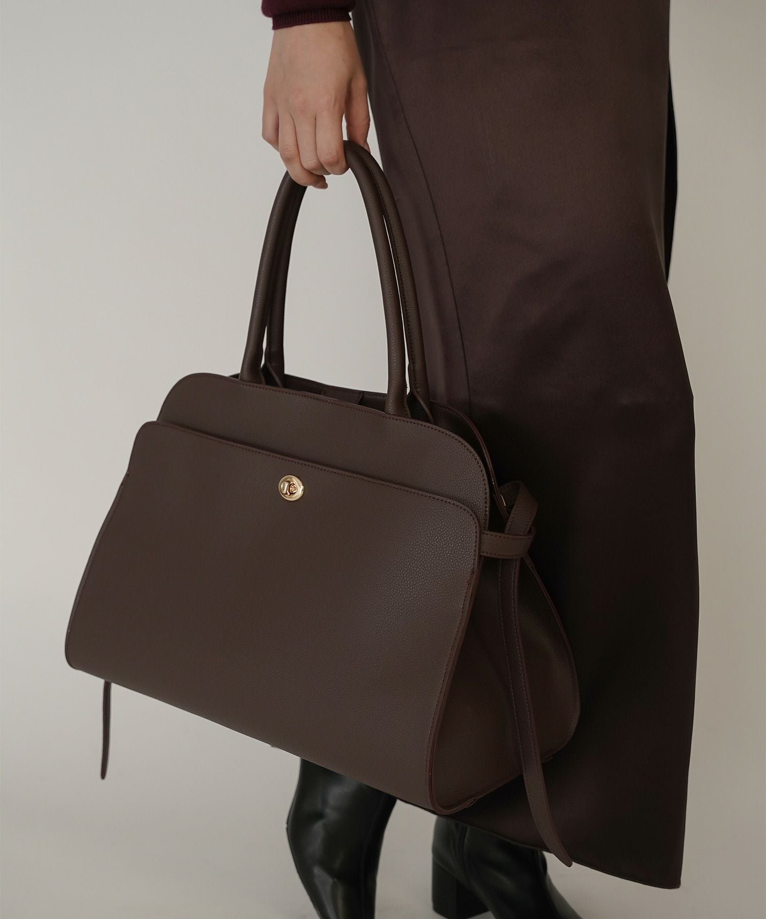 4/中旬～下旬頃発送予定！ベルテッド ボストン バッグ KINO THE KEI 全