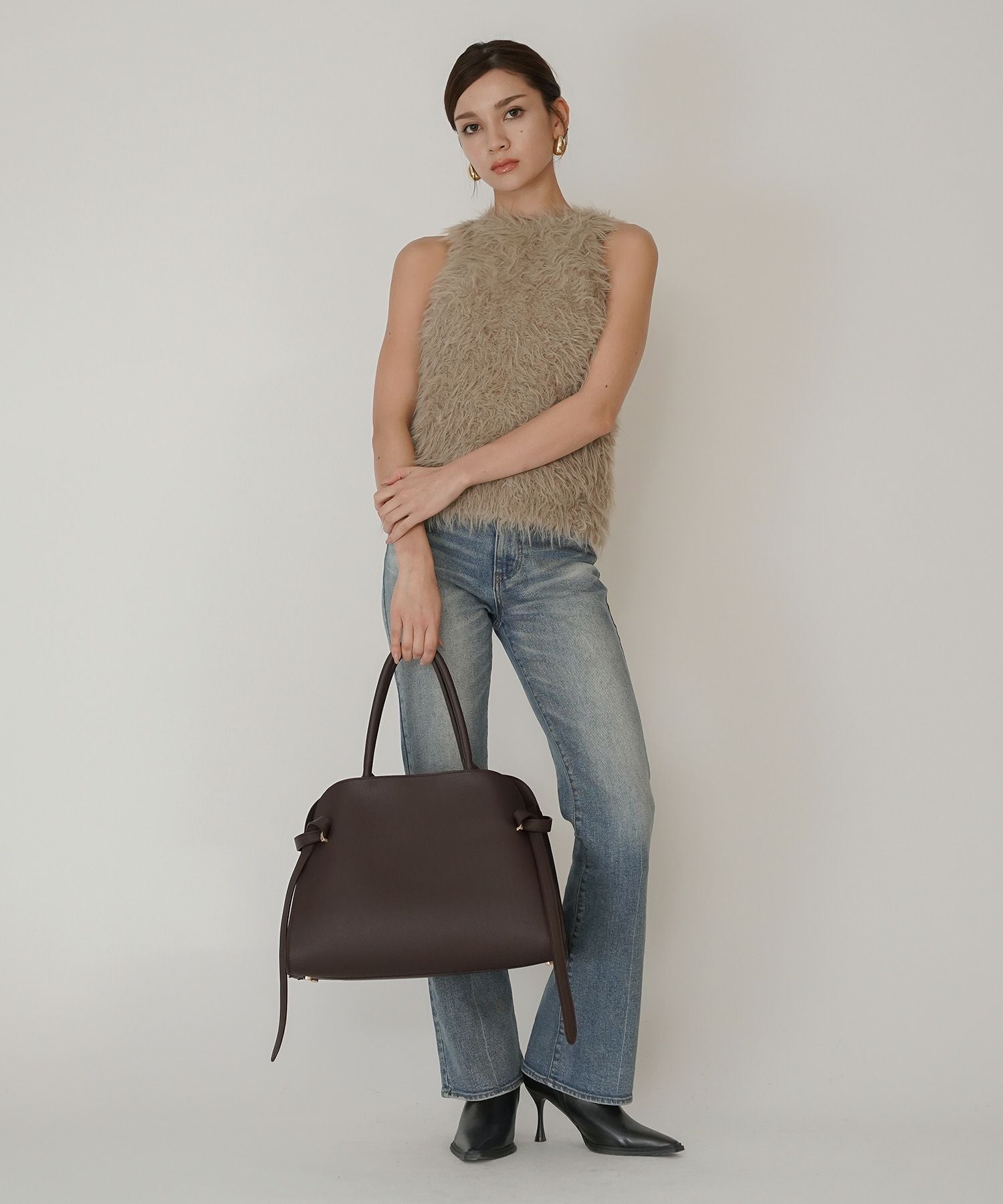 4/中旬～下旬頃発送予定！ベルテッド ボストン バッグ KINO THE KEI 全