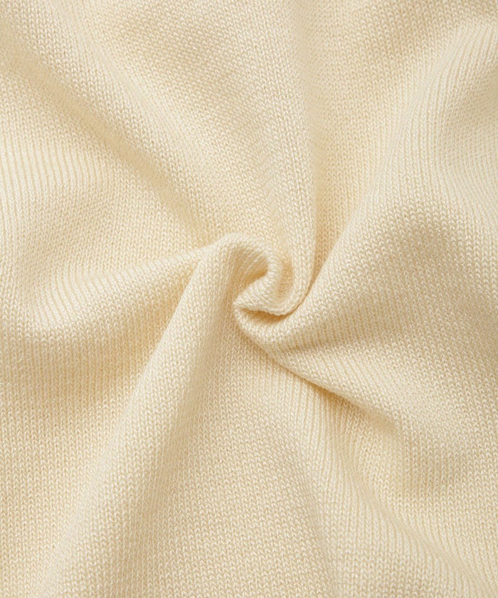 レディース サマーニット バイカラー きれいめ 上品 洗える ジョイントスペース