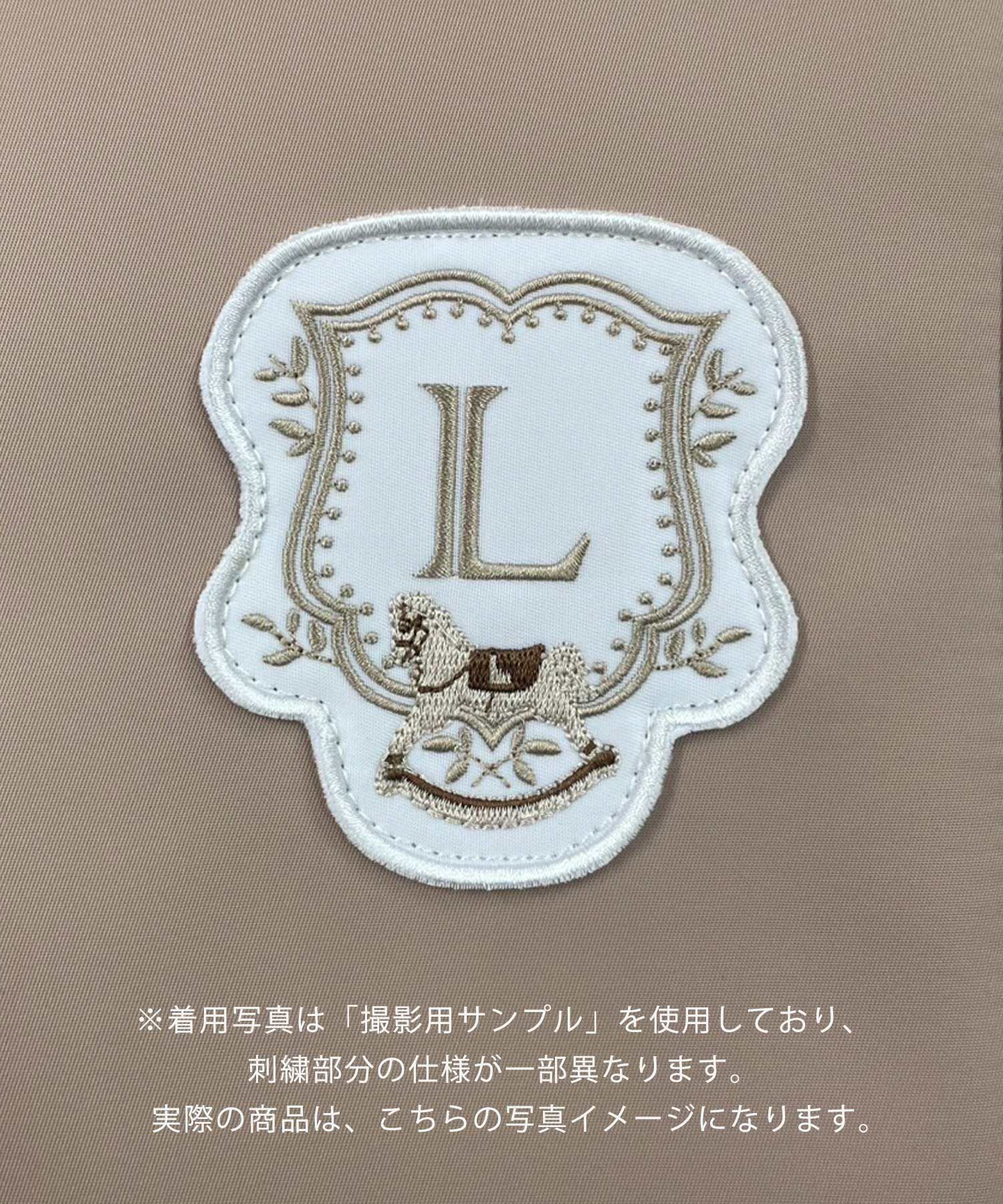 木馬 エンブレム 刺繍 撥水 マルチ ケース le reve vaniller 全2色
