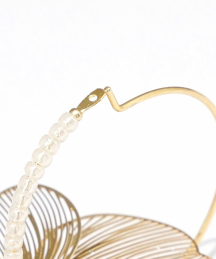 シアー フラワー ピアス Sheer Flower Pierce