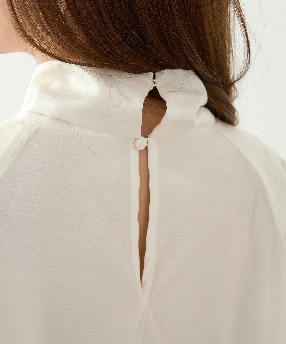 手洗い可 長袖 大人カジュアル オフィス きれいめ フェニミン シアー オールシーズン ジョイントスペース